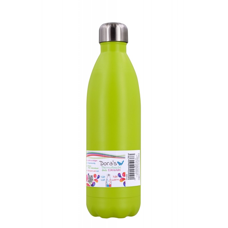 Botella de Acero Inoxidable 750ml. vista frontal