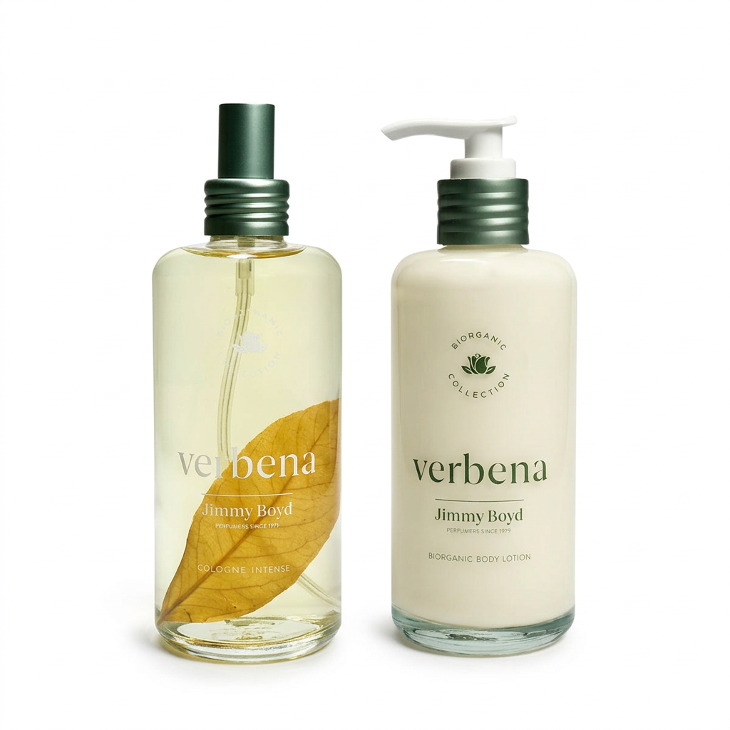 PACK AGUA DE COLONIA + LOCIÓN CORPORAL VERBENA | LIMÓN, BERGAMOTA Y VERBENA | BIO Y ORGÁNICA | VEGANO