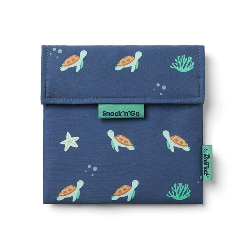 Porta snacks de animales para llevar sandwiches, frutos secos, fruta... vista frontal