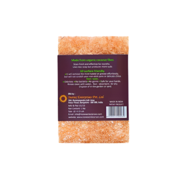 COCONUT FIBRE SCRUBBER | VEGAN