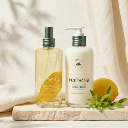 PACK AGUA DE COLONIA + LOCIÓN CORPORAL VERBENA | LIMÓN, BERGAMOTA Y VERBENA | BIO Y ORGÁNICA | VEGANO
