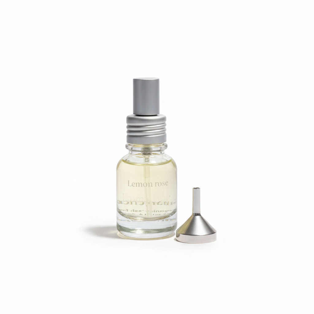 AGUA DE COLONIA LEMON ROSE MINITALLA DE 25ML COLONIA BIO, ORGÁNICA, ECOLÓGICA Y SIN DISRUPTORES ENDOCRINOS