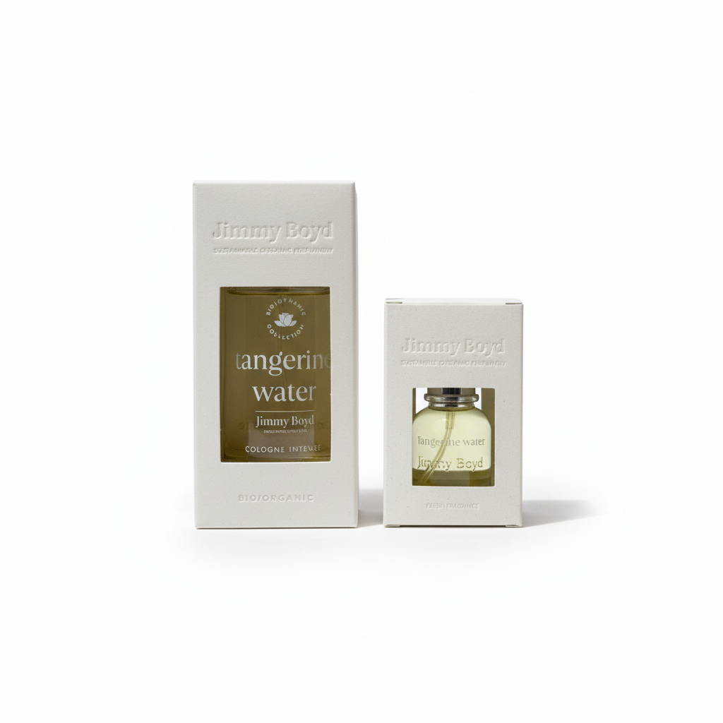 Producto - Nueva foto principAGUA DE COLONIA TANGERINE WATER, PACK DE 200ML Y RECARGABLE DE 25ML CON EMBUDO. ORGÁNICA, BIO, ECOLÓGICA Y SIN DISRUPTORES ENDOCRINO ESTUCHE