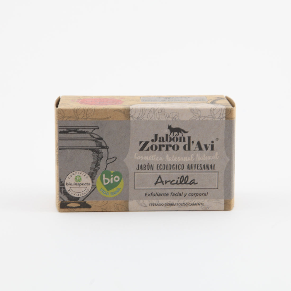 JABÓN DE ARCILLA | EXFOLIANTE Y LIMPIADOR | FACIAL, CORPORAL Y CAPILAR | VEGANO