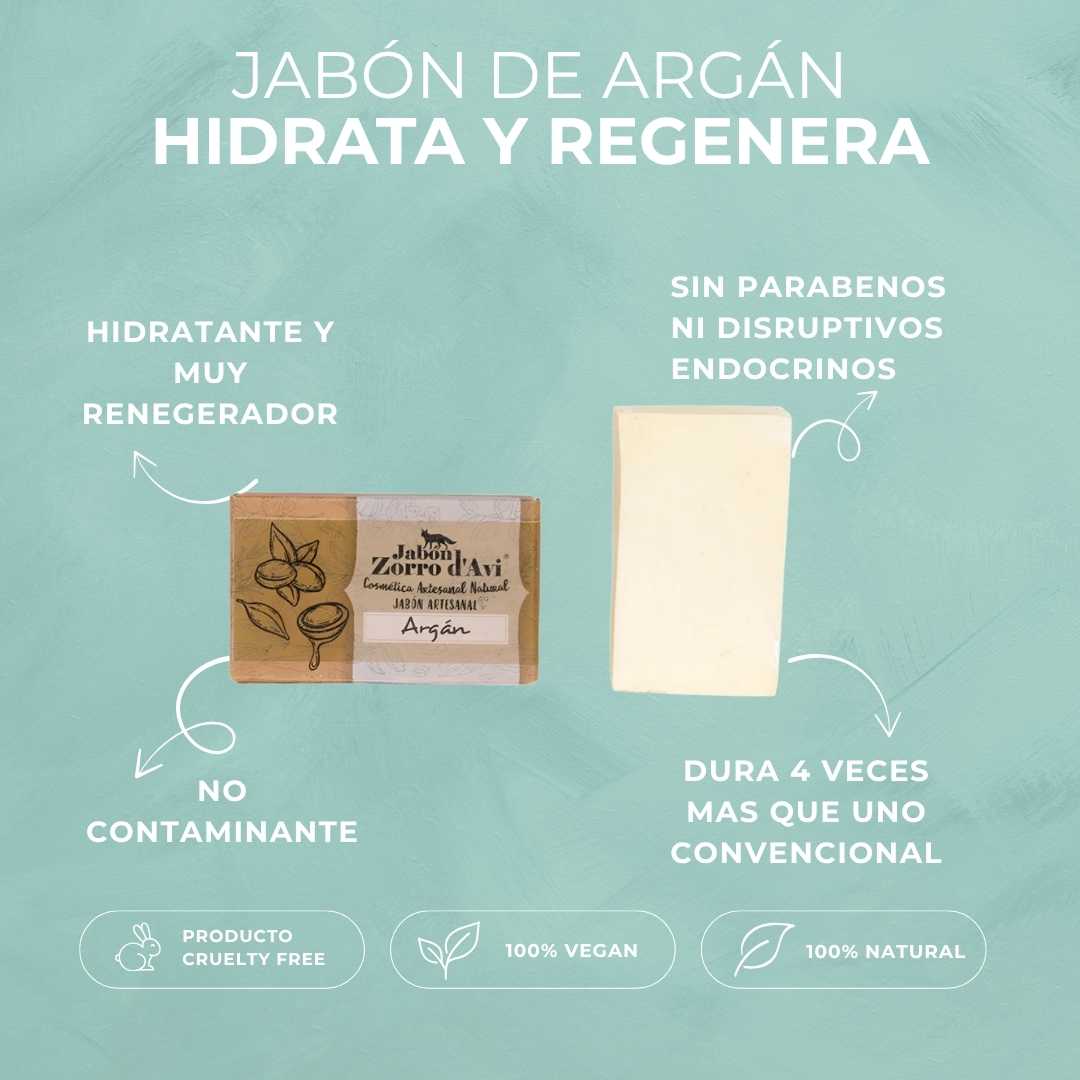 ARGAN SOAP | MOISTURIZING FOR VERY DRY SKIN | VEGAN 
