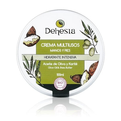 Crema hidratante reparadora para manos y pies dehesia