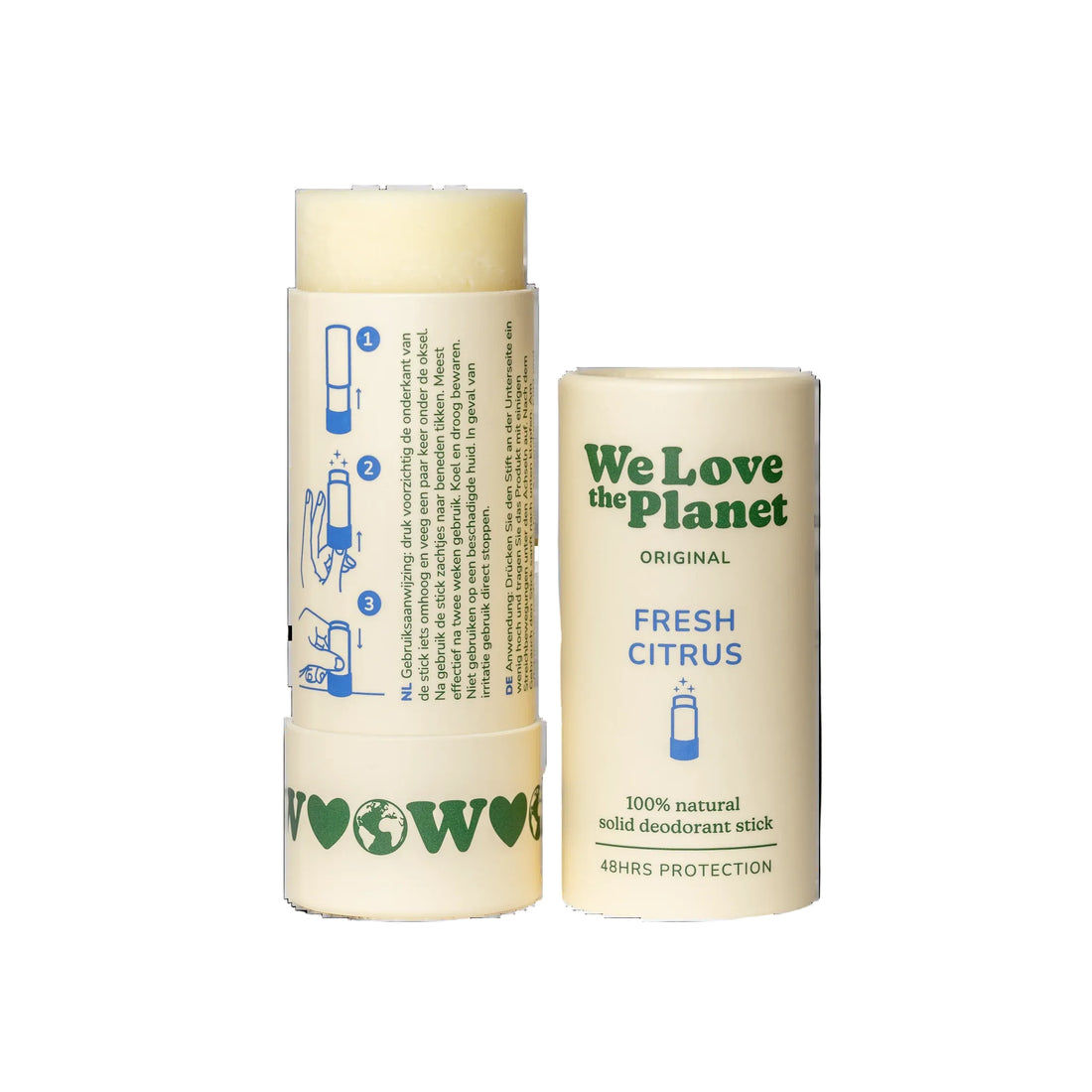 Desodorante we love the planet bio y natural sin toxicos aroma Fresh citrus