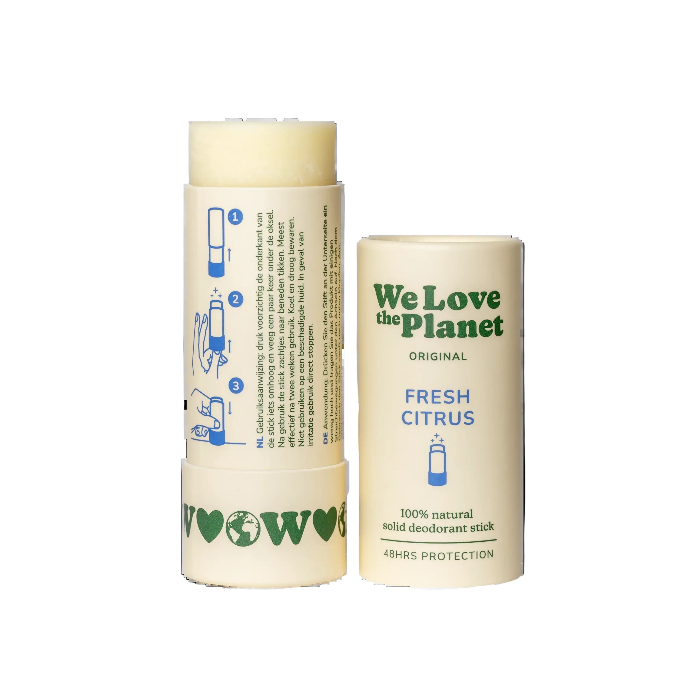 Desodorante we love the planet bio y natural sin toxicos aroma Fresh citrus