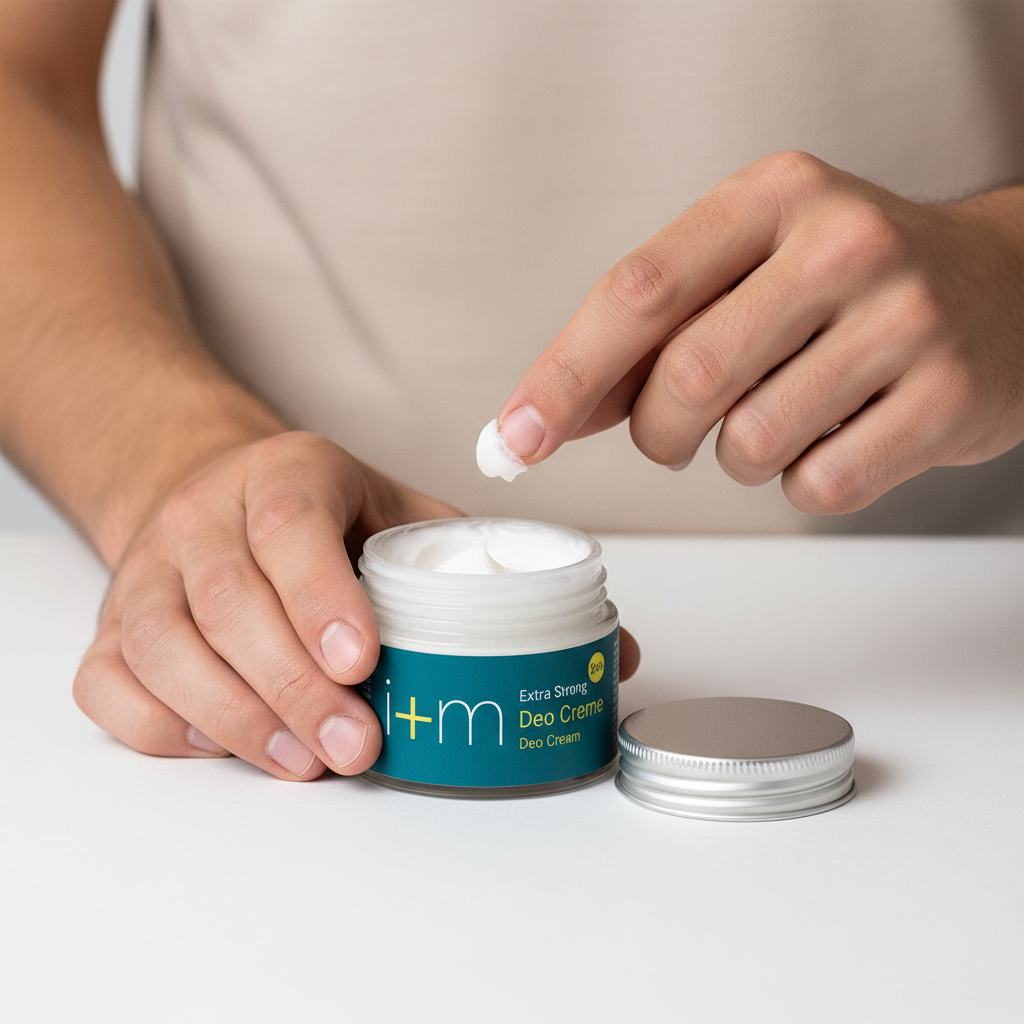 I+M DESODORANTE SIN TÓXICOS EN CREMA EXTRA FUERTE VEGANO TEXTURA