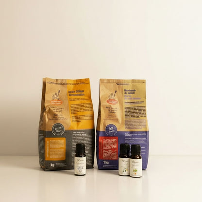 PACK DIY BOMBAS EFERVESCENTES PARA EL WC