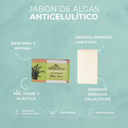 SEAWEED SOAP | ANTI-CELLULITE | VEGAN
