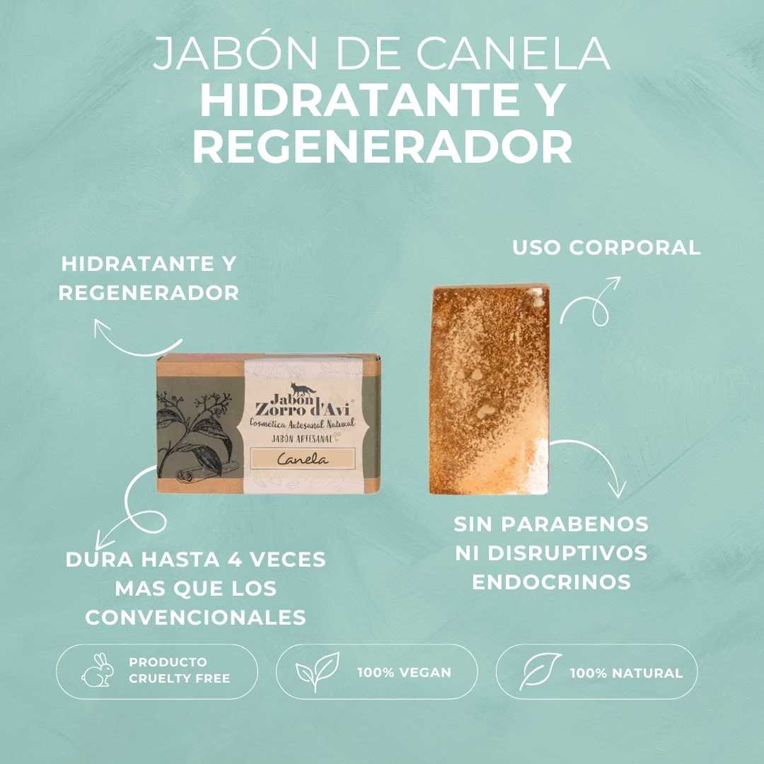 CINNAMON SOAP | MOISTURIZING AND REGENERATING | VEGAN