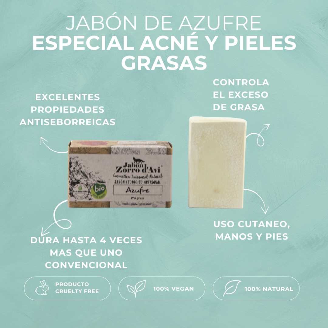 Sulfur Soap | Acne and Oily Skin | Vegan