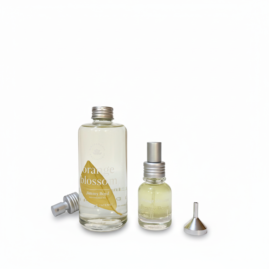 PACK AGUA DE COLONIA ORANGE BLOSSOM JIMMY BOYD 200ML Y MIINITALLA 25ML ORGÁNICA, NATURAL ECOLÓCA BIO SIN PLASTICOS SIN DISRUPTORES ENDOCRINOS