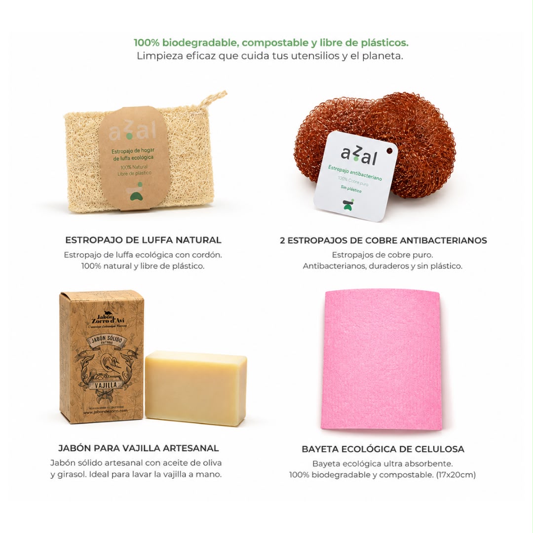 PACK BÁSICOS DE LA COCINA | ZERO WASTE