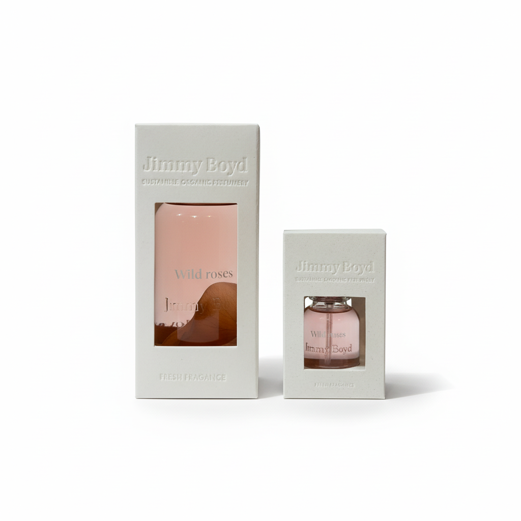 Pack colonia 200ml y minitalla de 25ml  Wild Roses  de Jimmy boyd con su estuche