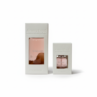 Pack colonia 200ml y minitalla de 25ml  Wild Roses  de Jimmy boyd con su estuche