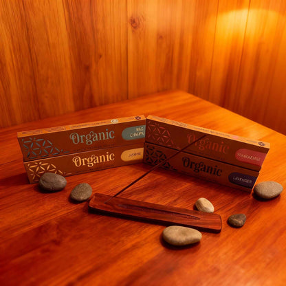 Pacote de seleção de incensos + queimador