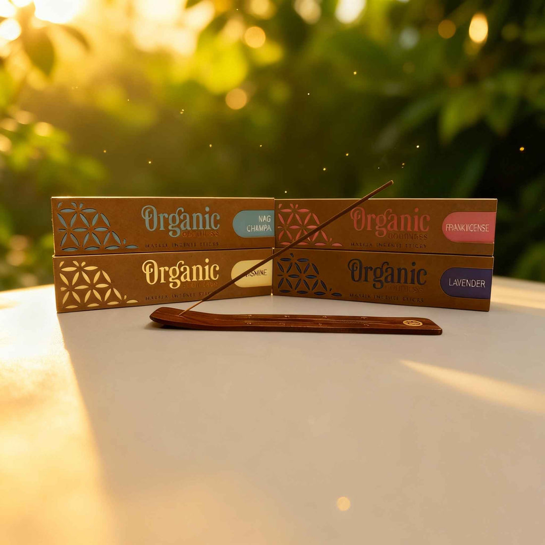 Pack selección inciensos + quemador