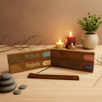 Pacote de seleção de incensos + queimador