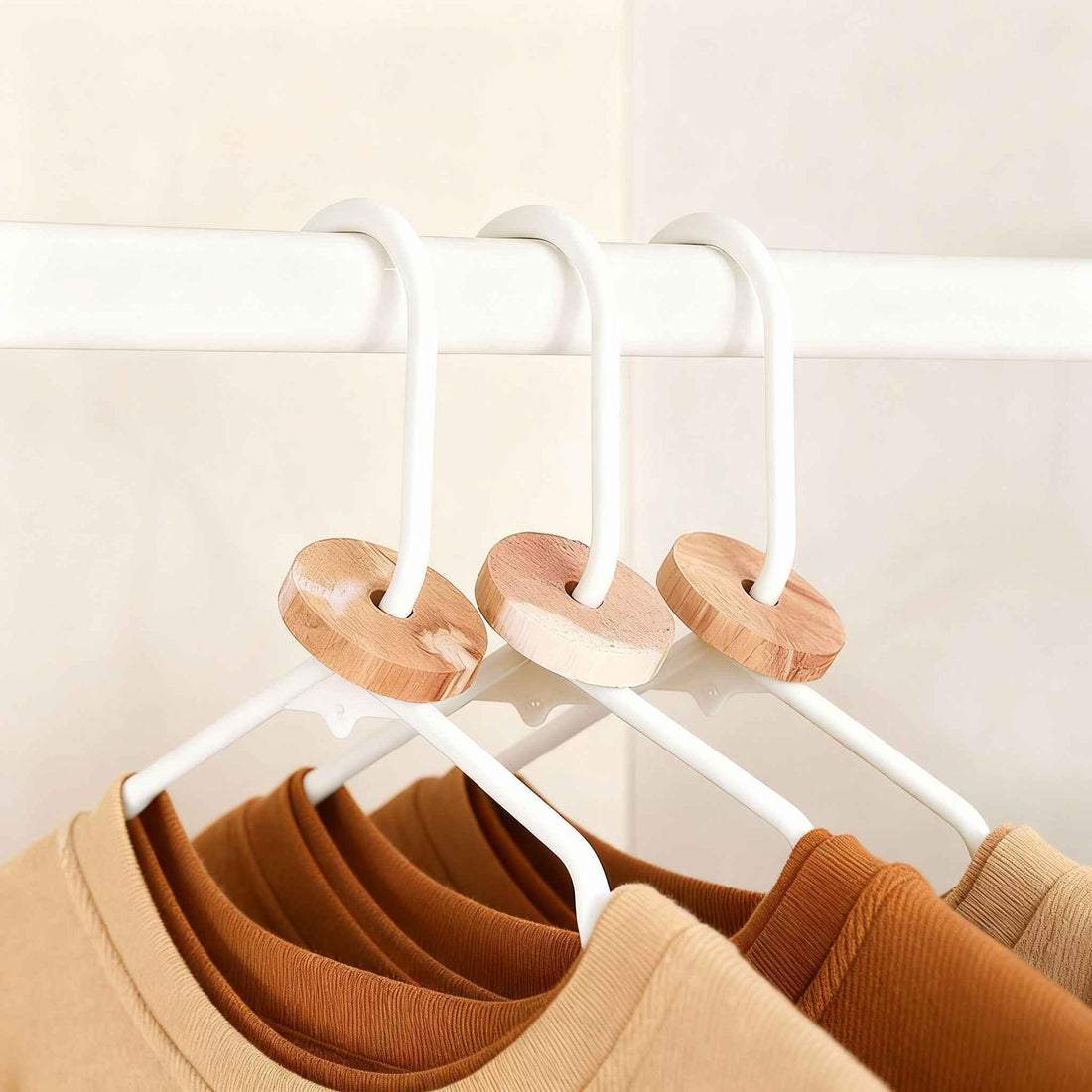 Mothproof Discs - 10 units | Cedar Wood | Hangers and Wardrobes | Vegan