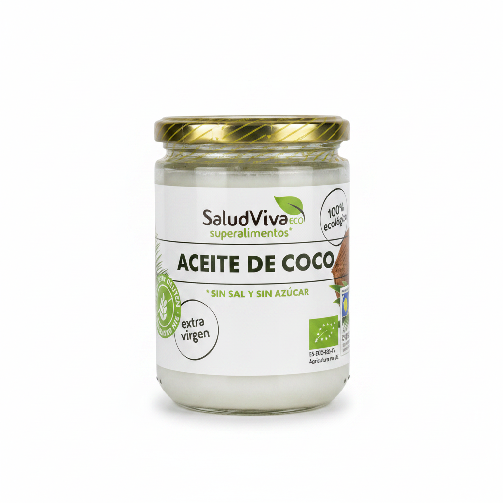 Aceite de Coco Extra Virgen - Foto ecommerce profesional