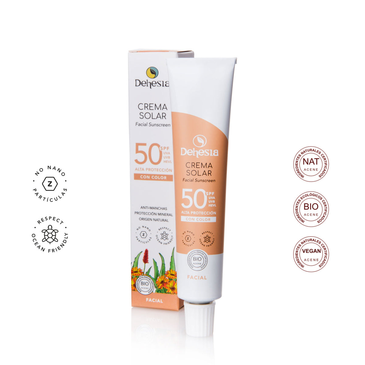 PROTECTOR SOLAR FACIAL | SPF50 | ANTIMANCHAS | BIO