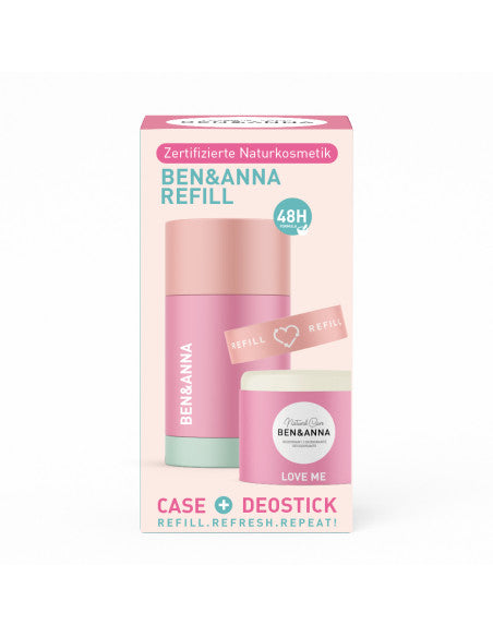 DESODORANTE LOVE ME | ENVASE REUTILIZABLE | 40GR. | VEGANO