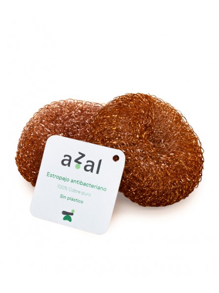 Copper Cleaning Scourer | 2 Pack | Vegan