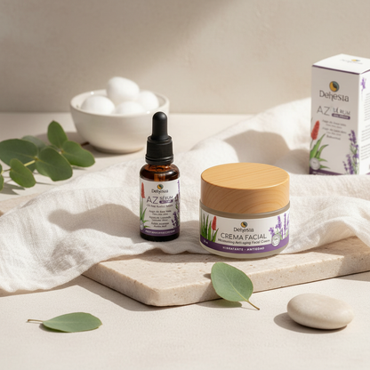 Foto lifestyle rutina facial