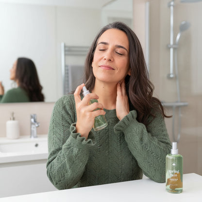 Spring Rain Cologne + its mini size