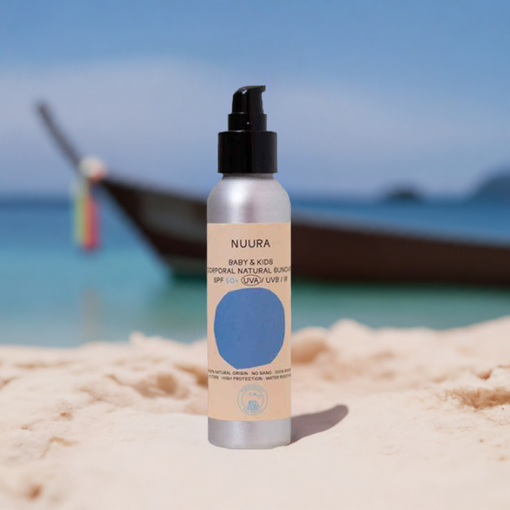 PROTECTOR SOLAR | FLUIDO | SPF50 | BABY & KIDS | MINERAL | 125ML. | VEGANO