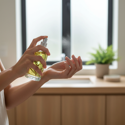 Imagen de uso agua de colonia Forest