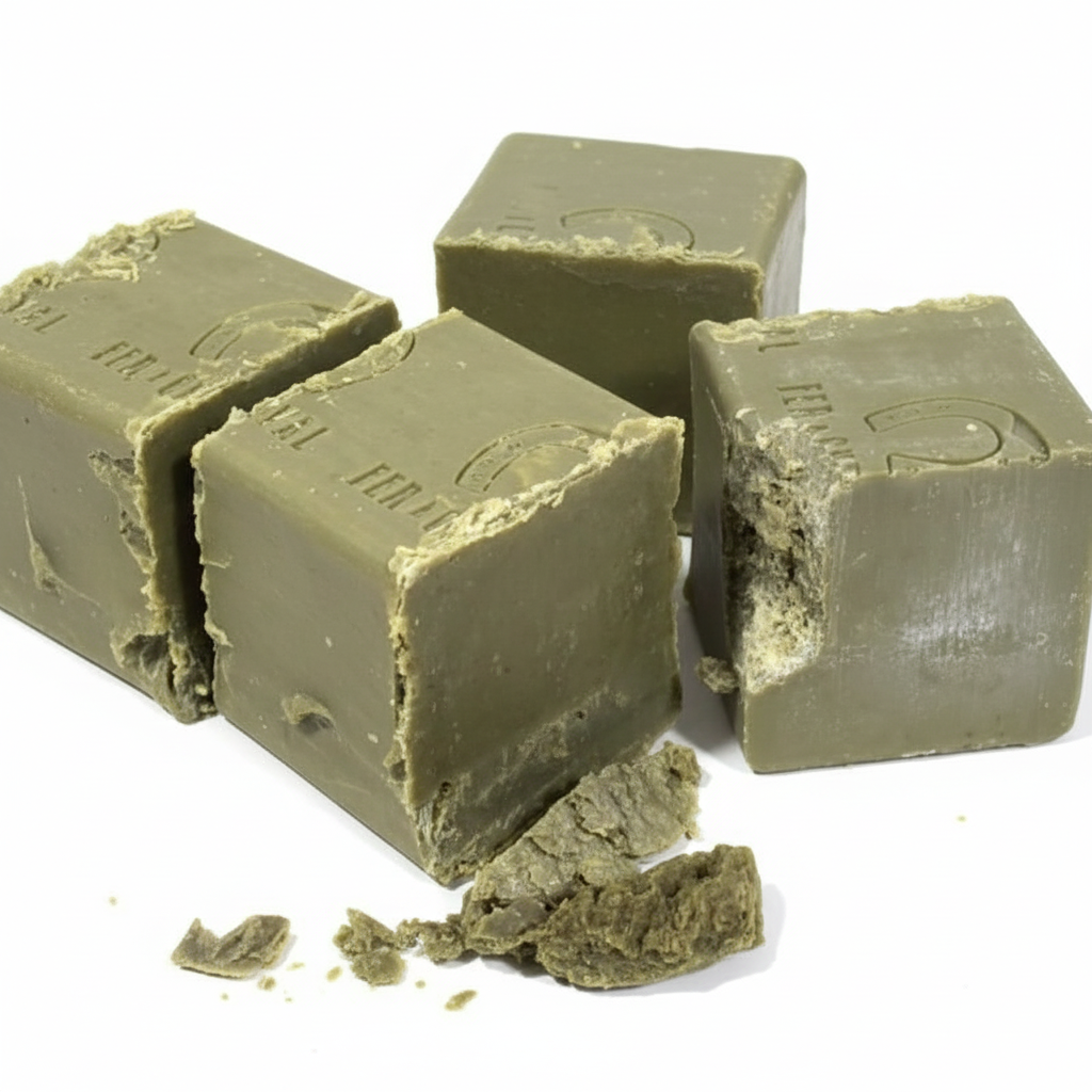 Jabón de Marsella cortado a mano