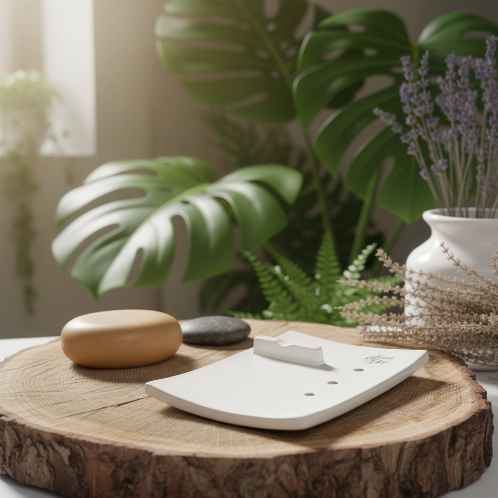 Jabonera de cerámica lifestyle