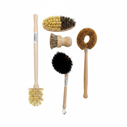 Kit cepillos de cocina - fondo blanco