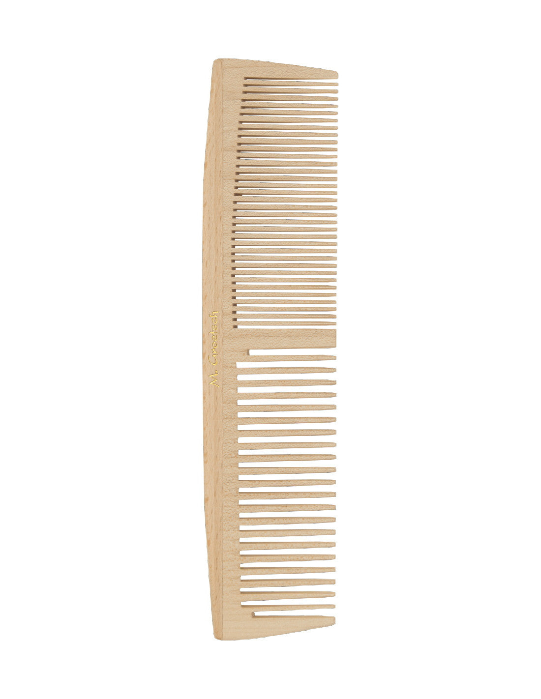 PEINE DE MADERA | DOBLE GROSOR | 16 cm