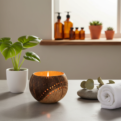 Portavelas Coco Bali - Lifestyle 1:1