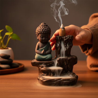 Quemador Buda en Cascada - En uso