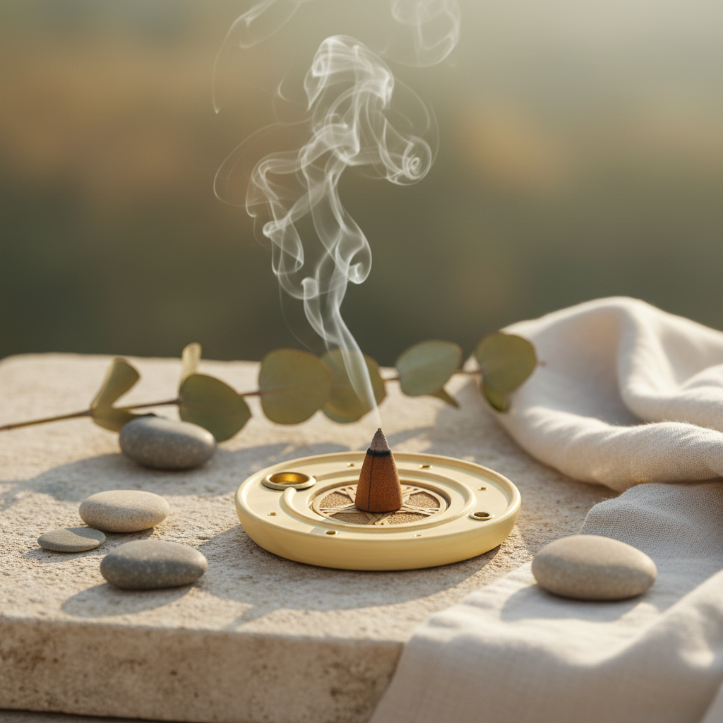 Quemador de incienso - Paz y tranquilidad