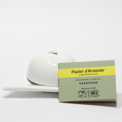 quemador de papel de Armenia, para absorber olores