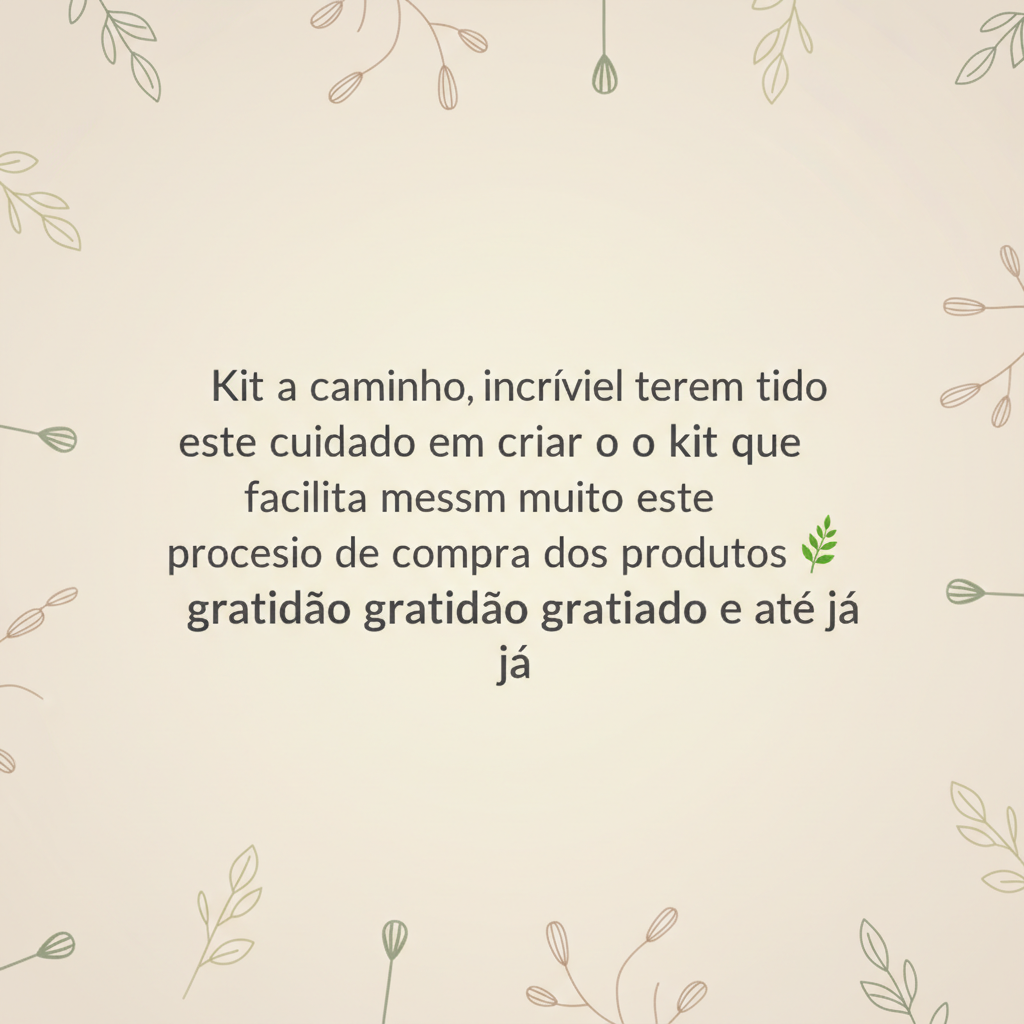 Reseña Kit a caminho