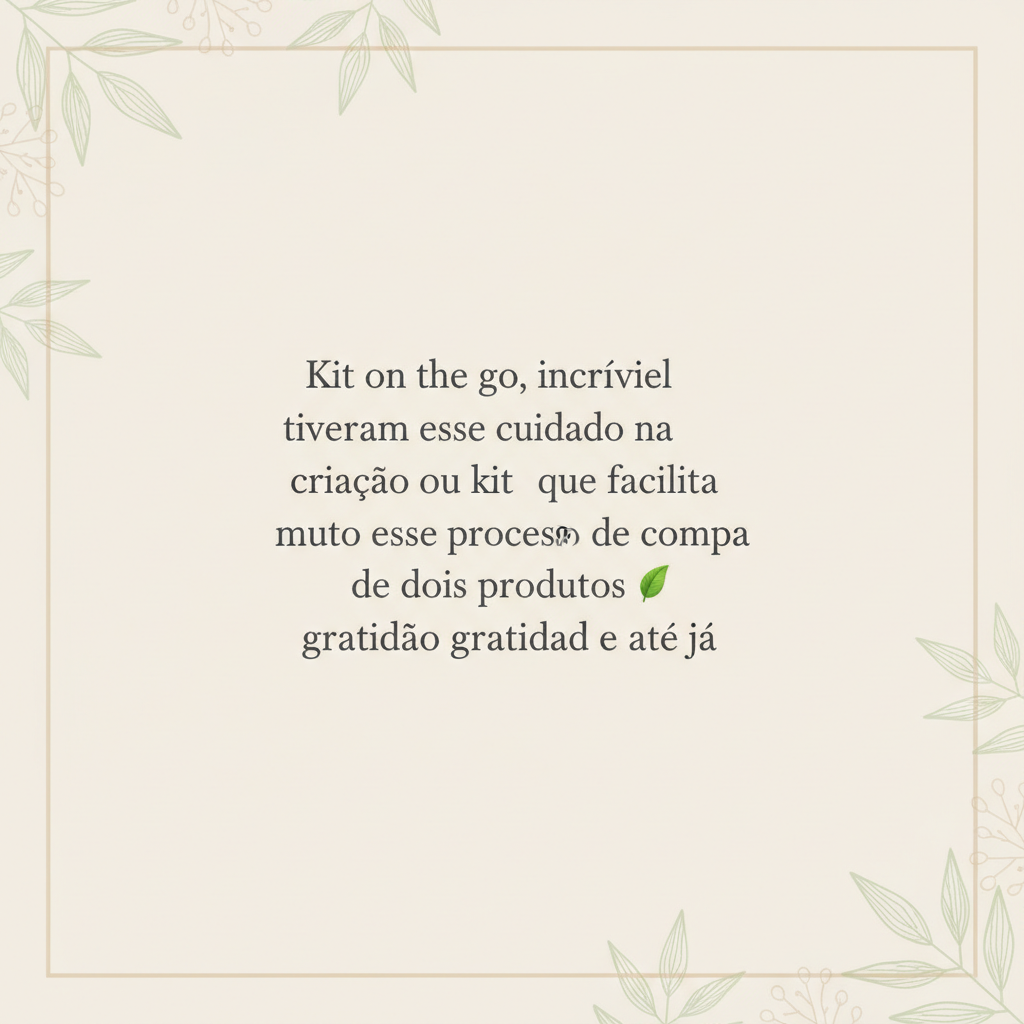 Reseña Kit on the go