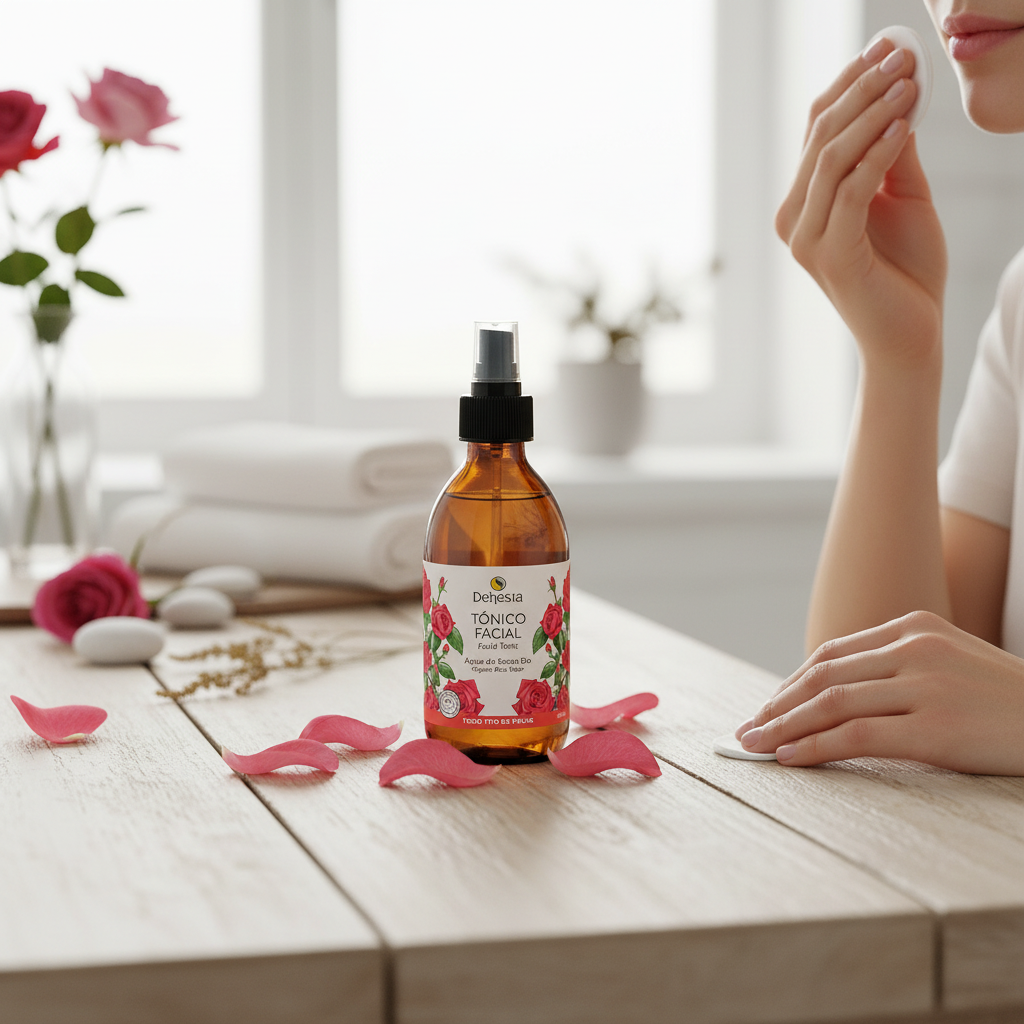 tónico facial eco bio de agua de rosas dehesia caracteristicas uso