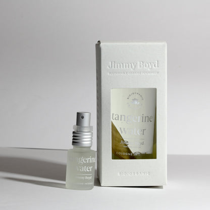 Tangerine Cologne Water + its mini size