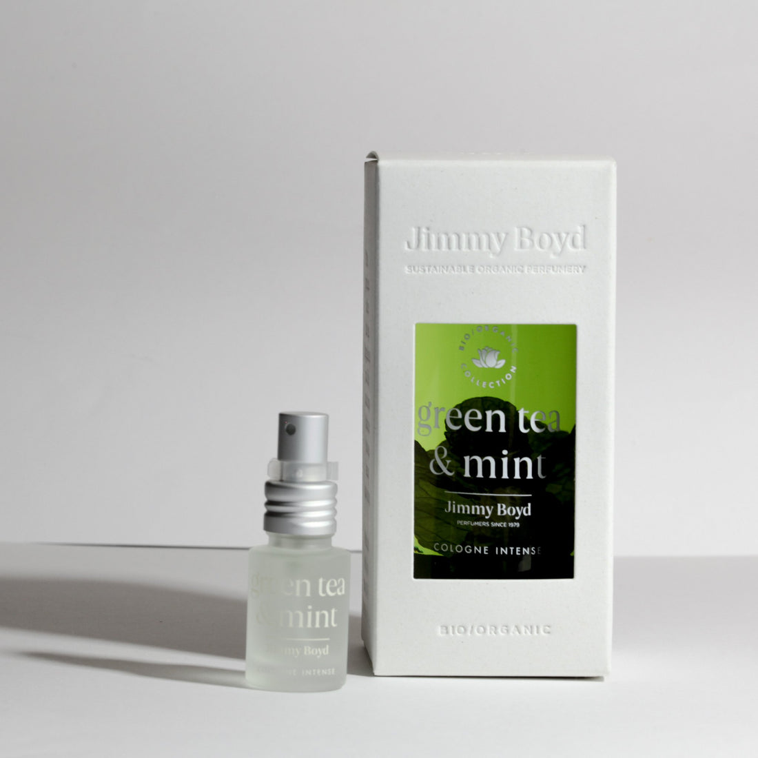 Green Tea and Mint Cologne Water + its mini size