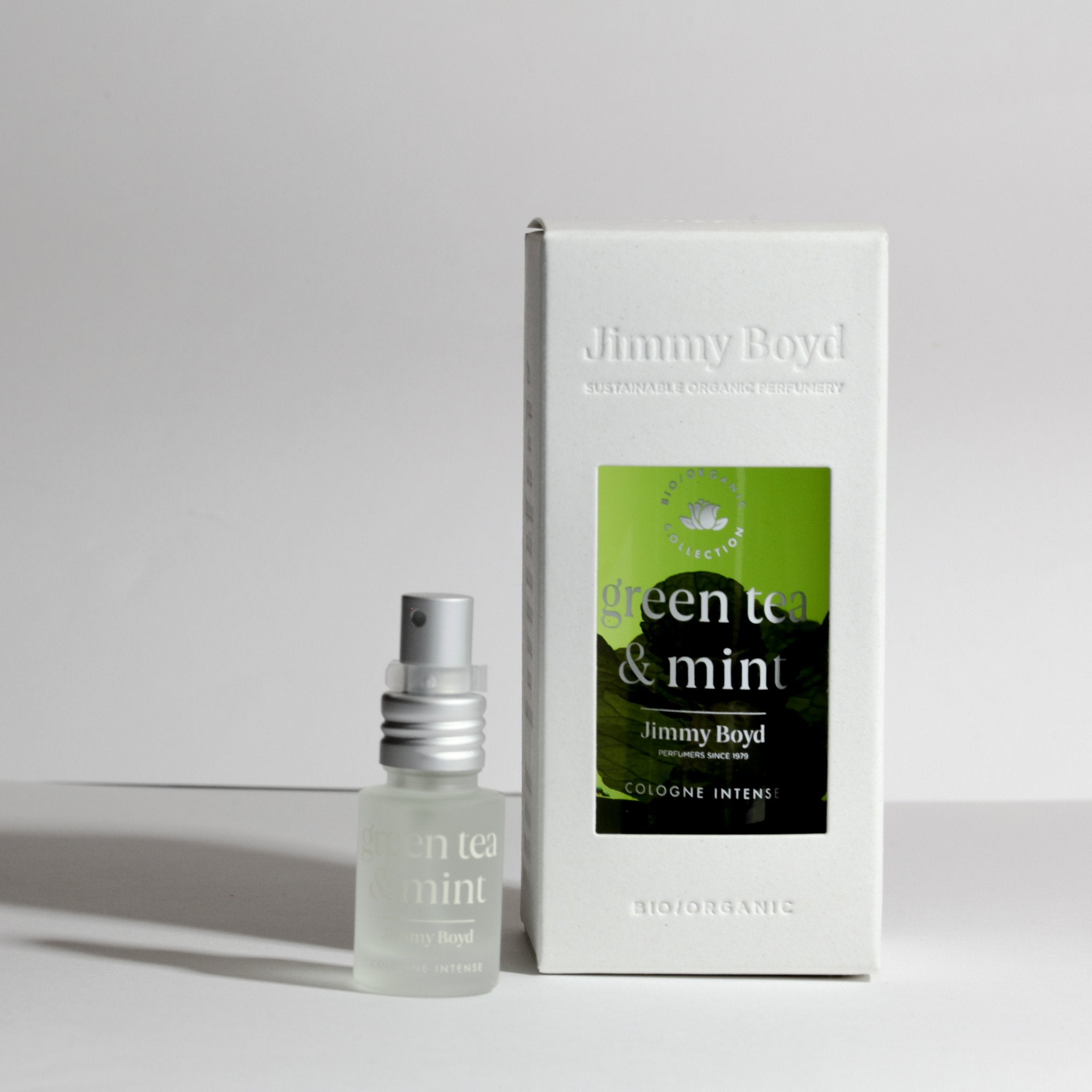 Green Tea and Mint Cologne Water + its mini size