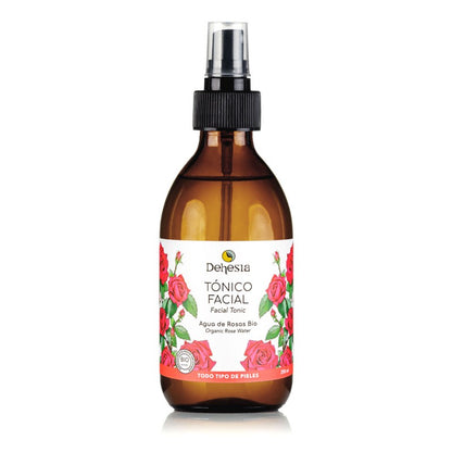 Tónico facial de Agua de Rosas BIO, todas las pieles. Dehesia - VEGANO, vista frontal